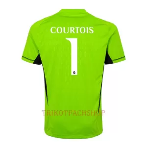 Real Madrid Thibaut Courtois 1 Torwart Heimtrikot 23/24 für Kinder
