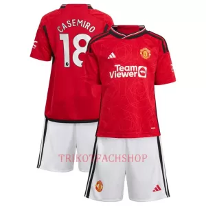 Manchester United Casemiro 18 Heimtrikot 23/24 für Kinder Manchester United Casemiro 18 Heimtrikot 23/24 für Kinder