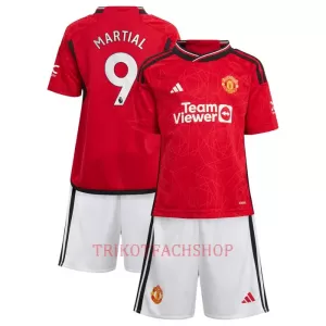Manchester United Martial 9 Heimtrikot 23/24 für Kinder