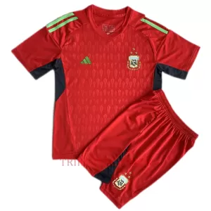 Argentinien Torwart Auswärtstrikot WM 2022 für Kinder Argentinien Torwart Auswärtstrikot WM 2022 für Kinder