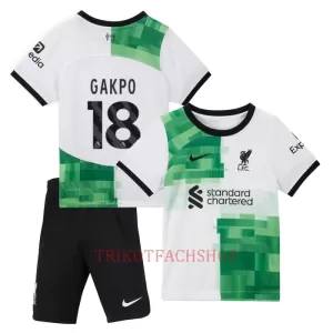 Liverpool Cody Gakpo 18 Auswärtstrikot 23/24 für Kinder Liverpool Cody Gakpo 18 Auswärtstrikot 23/24 für Kinder