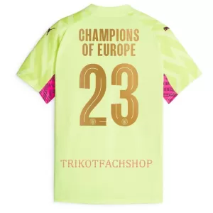 Manchester City Champions of Europe Torwart Ausweichtrikot 23/24 für Herren