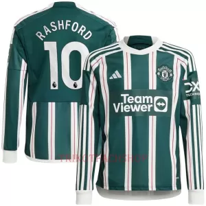 Manchester United Marcus Rashford 10 Auswärtstrikot 23/24 Langarm für Herren