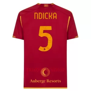 AS Roma Ndicka 5 Heimtrikot 23/24 für Herren AS Roma Ndicka 5 Heimtrikot 23/24 für Herren