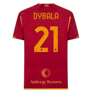 AS Roma Paulo Dybala 21 Heimtrikot 23/24 für Herren AS Roma Paulo Dybala 21 Heimtrikot 23/24 für Herren