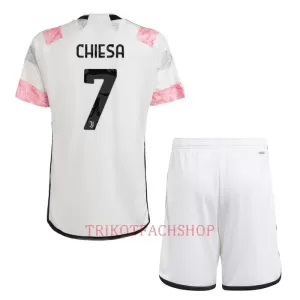 Juventus Federico Chiesa 7 Auswärtstrikot 23/24 für Kinder Juventus Federico Chiesa 7 Auswärtstrikot 23/24 für Kinder