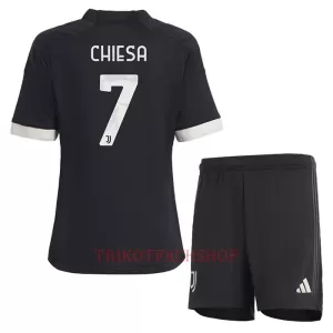 Juventus Federico Chiesa 7 Ausweichtrikot 23/24 für Kinder Juventus Federico Chiesa 7 Ausweichtrikot 23/24 für Kinder