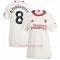 Manchester United Bruno Fernandes 8 Ausweichtrikot 23/24 für Damen