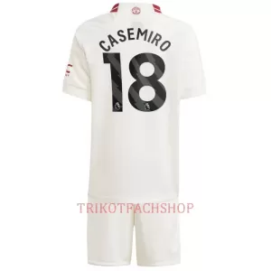 Manchester United Casemiro 18 Ausweichtrikot 23/24 für Kinder