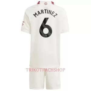 Manchester United Martinez 6 Ausweichtrikot 23/24 für Kinder