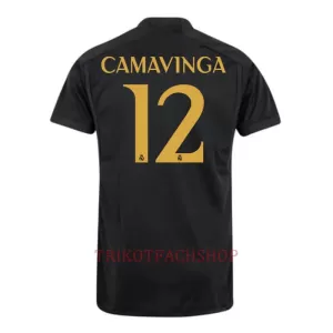 Real Madrid Eduardo Camavinga 12 Ausweichtrikot 23/24 für Herren Real Madrid Eduardo Camavinga 12 Ausweichtrikot 23/24 für Herren