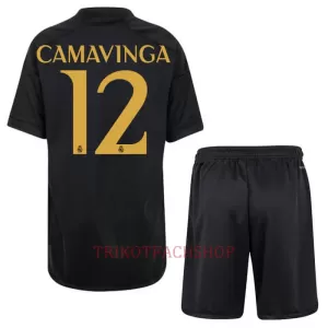 Real Madrid Eduardo Camavinga 12 Ausweichtrikot 23/24 für Kinder Real Madrid Eduardo Camavinga 12 Ausweichtrikot 23/24 für Kinder