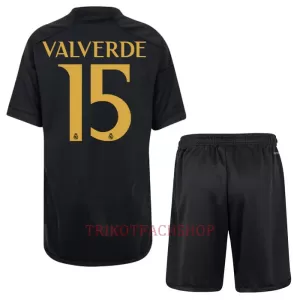 Real Madrid Federico Valverde 15 Ausweichtrikot 23/24 für Kinder Real Madrid Federico Valverde 15 Ausweichtrikot 23/24 für Kinder