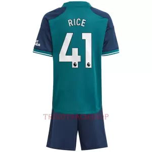 Arsenal Declan Rice 41 Ausweichtrikot 23/24 für Kinder