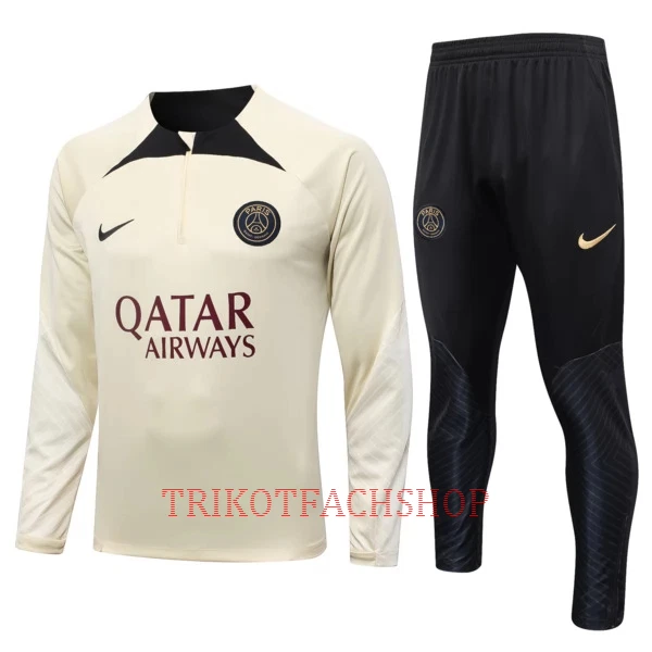 Paris Saint-Germain Trainingsanzug 23/24 für Herren Creme Paris Saint-Germain Trainingsanzug 23/24 für Herren Creme