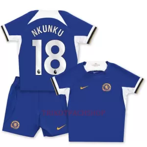 Chelsea Christopher Nkunku 18 Heimtrikot 23/24 für Kinder Chelsea Christopher Nkunku 18 Heimtrikot 23/24 für Kinder
