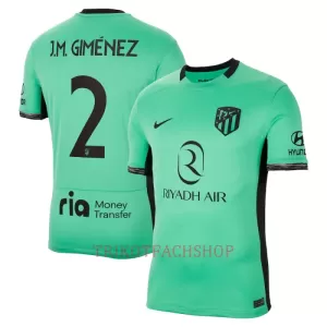 Atlético Madrid JM Santiago Gimenez 2 Ausweichtrikot 23/24 für Herren Atlético Madrid JM Santiago Gimenez 2 Ausweichtrikot 23/24 für Herren