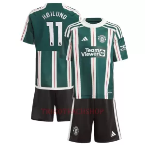 Manchester United Rasmus Højlund 11 Auswärtstrikot 23/24 für Kinder Manchester United Rasmus Højlund 11 Auswärtstrikot 23/24 für Kinder