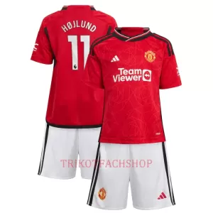 Manchester United Rasmus Højlund 11 Heimtrikot 23/24 für Kinder Manchester United Rasmus Højlund 11 Heimtrikot 23/24 für Kinder