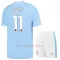Manchester City Jérémy Doku 11 Heimtrikot 23/24 für Kinder