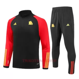 AS Roma Trainingspullover-Set 23/24 für Herren Schwarz AS Roma Trainingspullover-Set 23/24 für Herren Schwarz