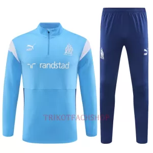 Olympique de Marseille Trainingspullover-Set 23/24 für Herren Blau Olympique de Marseille Trainingspullover-Set 23/24 für Herren Blau