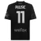 AC Milan Christian Pulišić 11 4.Trikot 23/24 für Herren Schwarz