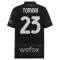 AC Milan Fikayo Tomori 23 4.Trikot 23/24 für Herren Schwarz