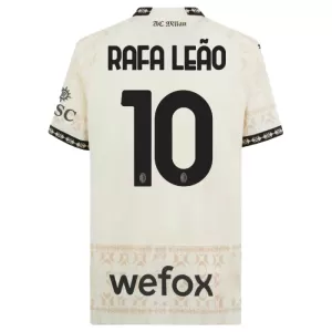 AC Milan Rafael Leão 10 4.Trikot 23/24 für Herren Weiß AC Milan Rafael Leão 10 4.Trikot 23/24 für Herren Weiß