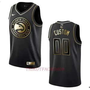 Atlanta Hawks Trikot Golden Edition Swingman Schwarz Atlanta Hawks Trikot Golden Edition Swingman Schwarz