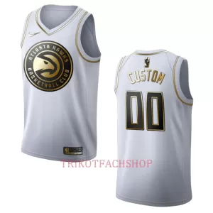 Atlanta Hawks Trikot Golden Edition Swingman Weiß Atlanta Hawks Trikot Golden Edition Swingman Weiß