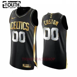 Boston Celtics Trikot Golden Edition Swingman für Kinder Schwarz Boston Celtics Trikot Golden Edition Swingman für Kinder Schwarz