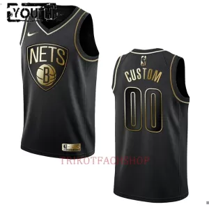 Brooklyn Nets Trikot Golden Edition Swingman für Kinder Schwarz Brooklyn Nets Trikot Golden Edition Swingman für Kinder Schwarz