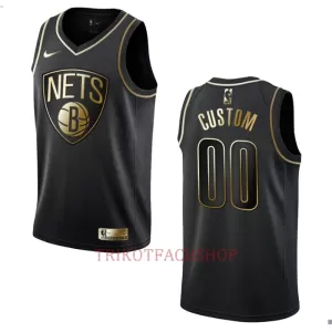 Brooklyn Nets Trikot Golden Edition Swingman Schwarz Brooklyn Nets Trikot Golden Edition Swingman Schwarz