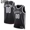 Brooklyn Nets Trikot Icon Edition 23/24 Swingman für Kinder Schwarz