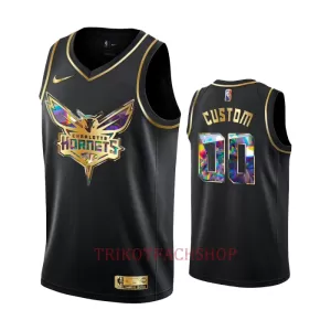 Charlotte Hornets Trikot Diamond Edition Swingman Schwarz Charlotte Hornets Trikot Diamond Edition Swingman Schwarz