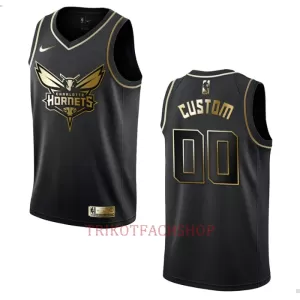Charlotte Hornets Trikot Golden Edition Swingman Schwarz Charlotte Hornets Trikot Golden Edition Swingman Schwarz