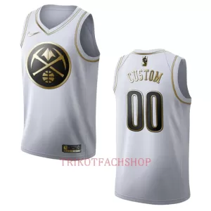 Denver Nuggets Trikot Golden Edition Swingman Weiß Denver Nuggets Trikot Golden Edition Swingman Weiß