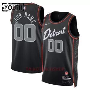 Detroit Pistons Trikot City Edition 23/24 Swingman für Kinder Schwarz Detroit Pistons Trikot City Edition 23/24 Swingman für Kinder Schwarz