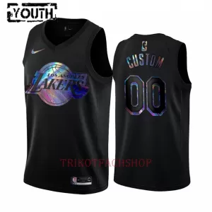 Los Angeles Lakers Trikot HWC Iridescent Swingman für Kinder Schwarz Los Angeles Lakers Trikot HWC Iridescent Swingman für Kinder Schwarz