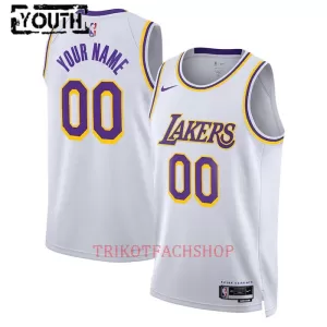 Los Angeles Lakers Trikot Icon Edition 23/24 Swingman für Kinder Weiß Los Angeles Lakers Trikot Icon Edition 23/24 Swingman für Kinder Weiß