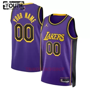 Los Angeles Lakers Trikot Statement Edition 23/24 Swingman für Kinder Blau Los Angeles Lakers Trikot Statement Edition 23/24 Swingman für Kinder Blau