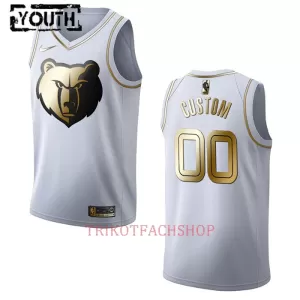 Memphis Grizzlies Trikot Golden Edition Swingman für Kinder Weiß Memphis Grizzlies Trikot Golden Edition Swingman für Kinder Weiß