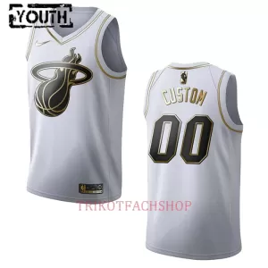 Miami Heat Trikot Golden Edition Swingman für Kinder Weiß Miami Heat Trikot Golden Edition Swingman für Kinder Weiß