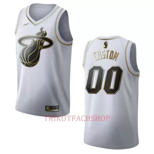 Miami Heat Trikot Golden Edition Swingman Weiß