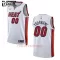 White Miami Heat Trikot Association Edition 23/24 Swingman für Kinder