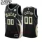 Milwaukee Bucks Trikot Statement Edition 23/24 Swingman für Kinder Schwarz