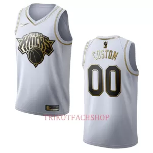 New York Knicks Trikot Golden Edition Swingman Weiß New York Knicks Trikot Golden Edition Swingman Weiß