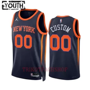 New York Knicks Trikot Statement Edition 23/24 Swingman für Kinder Navy New York Knicks Trikot Statement Edition 23/24 Swingman für Kinder Navy