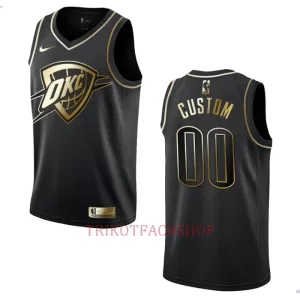 Oklahoma City Thunder Trikot Golden Edition Swingman Schwarz Oklahoma City Thunder Trikot Golden Edition Swingman Schwarz